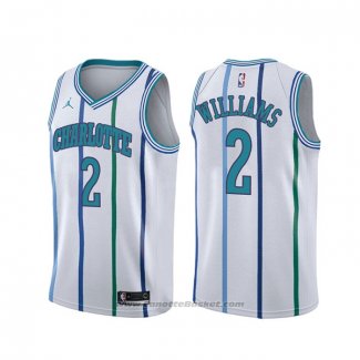 Maglia Charlotte Hornets Marvin Williams #2 Classic Bianco