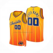 Maglia Charlotte Hornets Personalizzate Citta 2025-26 Arancione