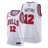 Maglia Chicago Bulls Daniel Gafford #12 Association Bianco