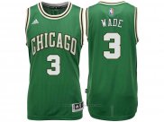 Maglia Chicago Bulls Dwyane Wade #3 Verde