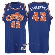 Maglia Cleveland Cavaliers Brad Daugherty #43 Retro 2008 Blu