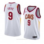 Maglia Cleveland Cavaliers Channing Frye #9 Association 2018 Bianco