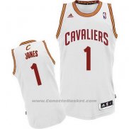 Maglia Cleveland Cavaliers Dahntay Jones #1 2015 Bianco