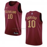 Maglia Cleveland Cavaliers Darius Garland #10 Icon 2022-23 Rosso