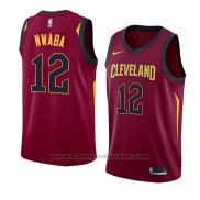 Maglia Cleveland Cavaliers David Nwaba #12 Icon 2018 Rosso