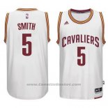 Maglia Cleveland Cavaliers J.R. Smith #5 Bianco