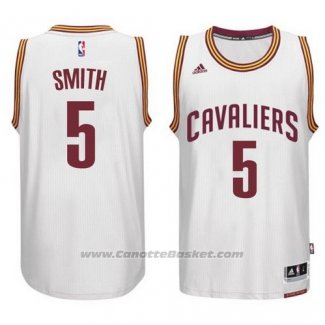 Maglia Cleveland Cavaliers J.R. Smith #5 Bianco