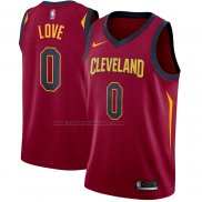 Maglia Cleveland Cavaliers Kevin Love NO 0 Icon 2018 Rosso