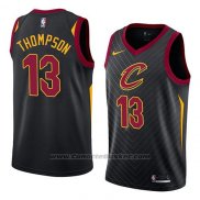 Maglia Cleveland Cavaliers Tristan Thompson #13 Statement 2018 Nero