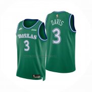 Maglia Dallas Mavericks Anthony Davis No 3 Classic 2025-26 Verde