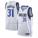 Maglia Dallas Mavericks David Thompson #31 Association 2023-24 Bianco