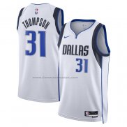 Maglia Dallas Mavericks David Thompson #31 Association 2023-24 Bianco