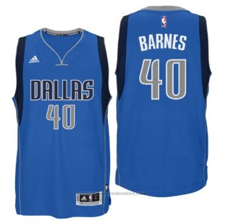 Maglia Dallas Mavericks Harrison Barnes #40 Blu