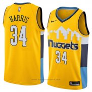 Maglia Denver Nuggets Devin Harris #34 Statement 2018 Giallo