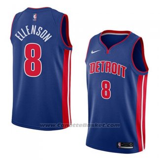 Maglia Detroit Pistons Henry Ellenson #8 Icon 2018 Blu