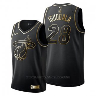 Maglia Golden Edition Miami Heat Andre Iguodala #28 2019-20 Nero