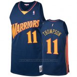 Maglia Golden State Warriors Klay Thompson 2009-10 Hardwood Classics Blu