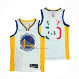 Maglia Golden State Warriors Stephen Curry #30 2022 Slam Dunk Special Mexico Edition Bianco
