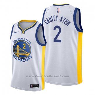 Maglia Golden State Warriors Willie Cauley-Stein #2 Association Bianco