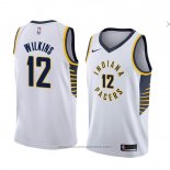 Maglia Indiana Pacers Damien Wilkins #12 Association 2018 Bianco