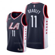 Maglia Los Angeles Clippers Avery Bradley #11 Citta 2019 Blu