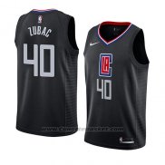 Maglia Los Angeles Clippers Ivica Zubac #40 Statement 2019 Nero