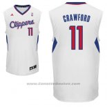 Maglia Los Angeles Clippers Jamal Crawford #11 Bianco