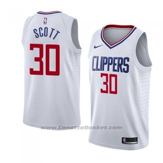 Maglia Los Angeles Clippers Mike Scott #30 Association 2018 Bianco
