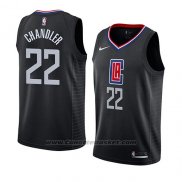 Maglia Los Angeles Clippers Wilson Chandler #22 Statement 2019 Nero
