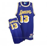 Maglia Los Angeles Lakers Wilt Chamberlain #13 Retro Blu