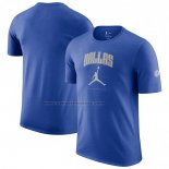Maglia Manica Corta Dallas Mavericks Essential Citta Blu