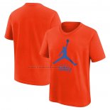 Maglia Manica Corta Oklahoma City Thunder Essential Jumpman Arancione