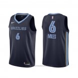 Maglia Memphis Grizzlies C.j. Miles #6 Icon Blu