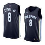 Maglia Memphis Grizzlies James Ennis Iii #8 Icon 2018 Blu