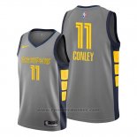 Maglia Memphis Grizzlies Mike Conley #11 Citta Edition Grigio