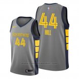 Maglia Memphis Grizzlies Solomon Hill #44 Citta Grigio