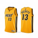 Maglia Miami Heat Bam Adebayo #13 Earned 2020-21 Or