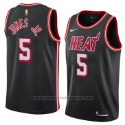 Maglia Miami Heat Derrick Jones Jr. #5 Classic 2018 Nero