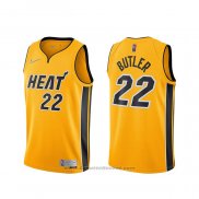 Maglia Miami Heat Jimmy Butler #22 Earned 2020-21 Or