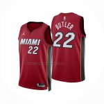 Maglia Miami Heat Jimmy Butler No 22 Statement 2024-25 Rosso