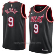 Maglia Miami Heat Kelly Olynyk #9 Classic 2018 Nero