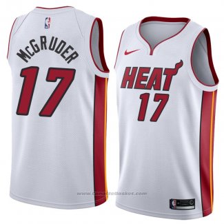 Maglia Miami Heat Rodney Mcgruder #17 Association 2018 Bianco