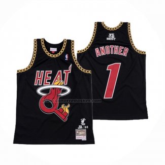 Maglia Miami Heat X DJ Khaled X Mitchell & Ness Nero