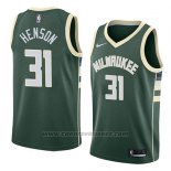 Maglia Milwaukee Bucks John Henson #31 Icon 2018 Verde