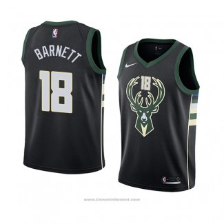 Maglia Milwaukee Bucks Jordan Barnett #18 Statement 2018 Nero