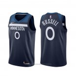 Maglia Minnesota Timberwolves D'angelo Russell #0 Icon Blu