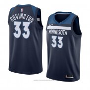 Maglia Minnesota Timberwolves Robert Covington #33 Icon 2018 Blu