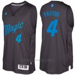 Maglia Natale 2016 Orlando Magic Elfrid Payton #4 Nero