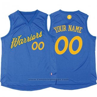 Maglia Natale 2016 Warriors Personalizzate Blu