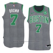Maglia Natale 2018 Boston Celtics Jaylen Brown #7 Verde